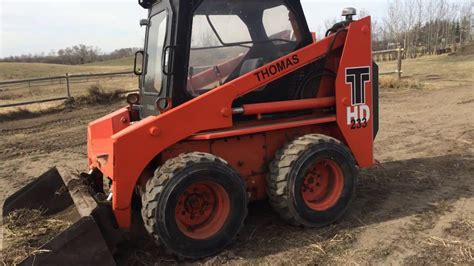 thomas skidsteers|thomas skid steer history.